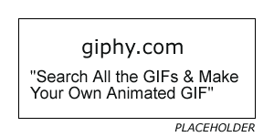 Placeholder image for Giphy web site