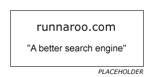 Placeholder image for Runnnaroo Search web site