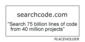 Placeholder image for Searchcode web site