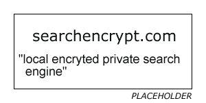 Placeholder image for Searchencrypt web site