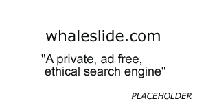 Placeholder image for Whaleside Search web site